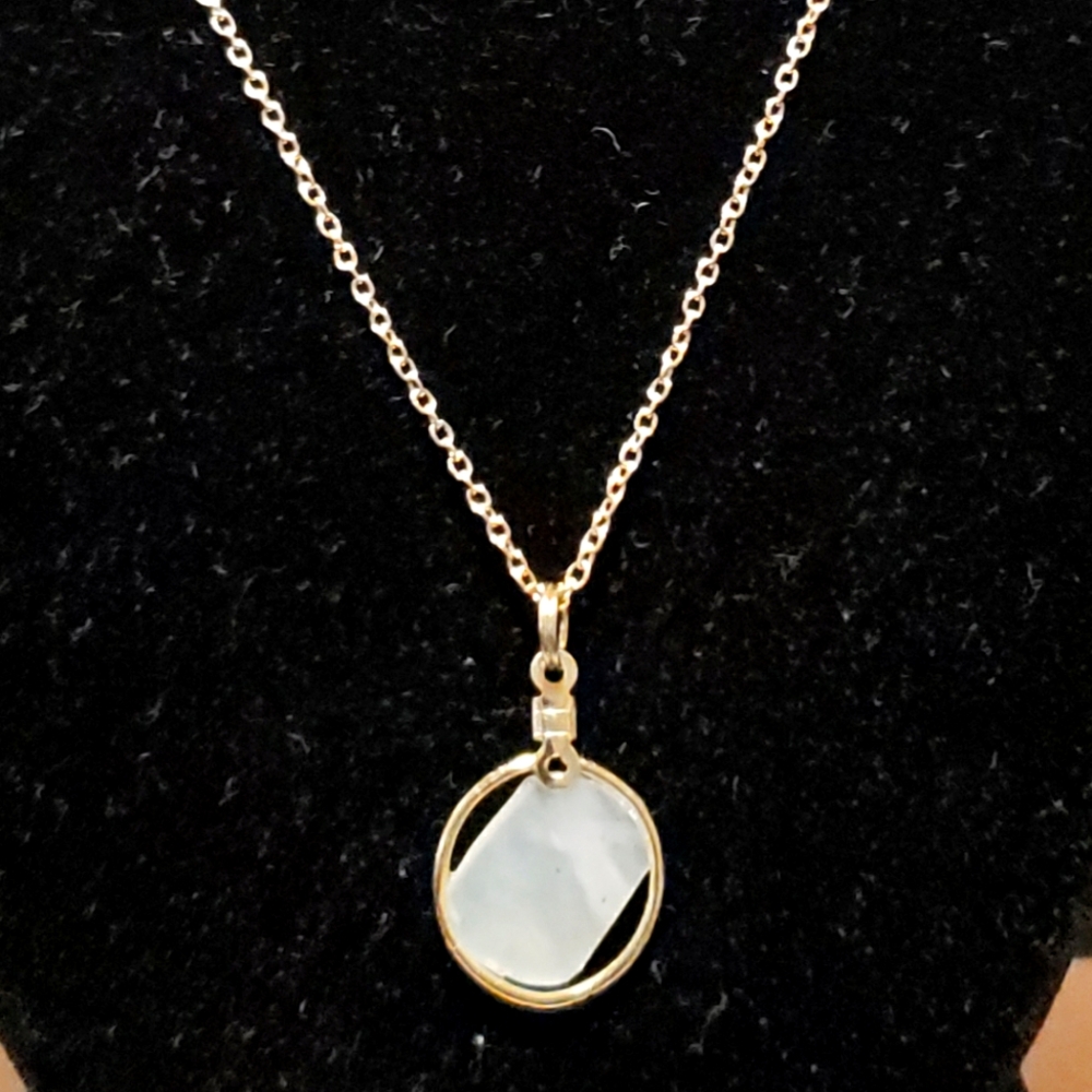 Jade necklace. One of a kind